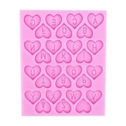 ECT 1072 Heart Alphabet mold thumbnail 3