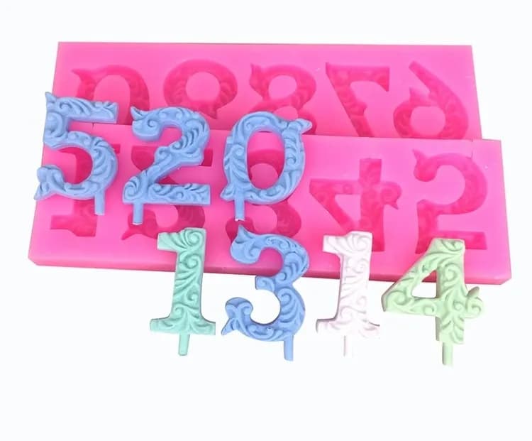 ECT 1120 Numbers mold image 1