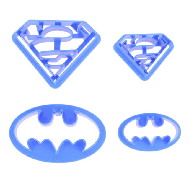 ECT 1136 Superhero Batman superman cutter set