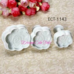 ECT 1143 Lace Flower Plunger Cutter Set thumbnail 1