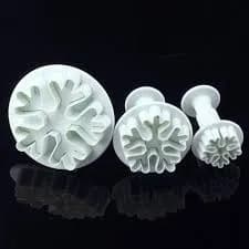 ECT 1279 3 pcs Snowflake Plunger Cutter Setb thumbnail 1