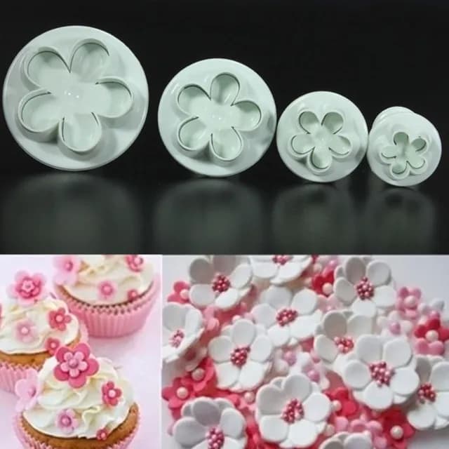ECT 1294 Blossom Flower Plunger Cutter Set
