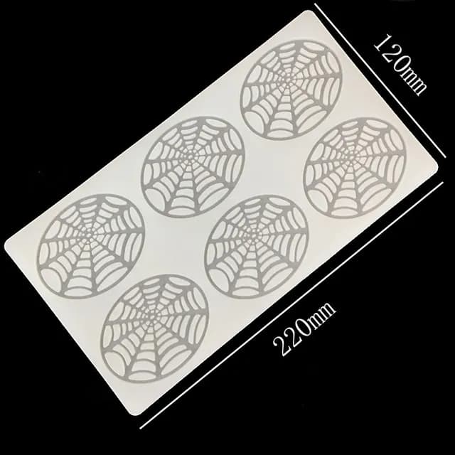 ECT 1529 Spider web chocolate mat