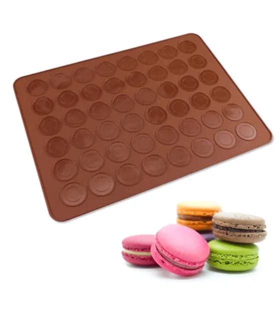 ECT 1658 48 cavity macaroons silicone mat