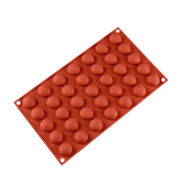 ECT 1669 35 cavity half ball chocolate mold