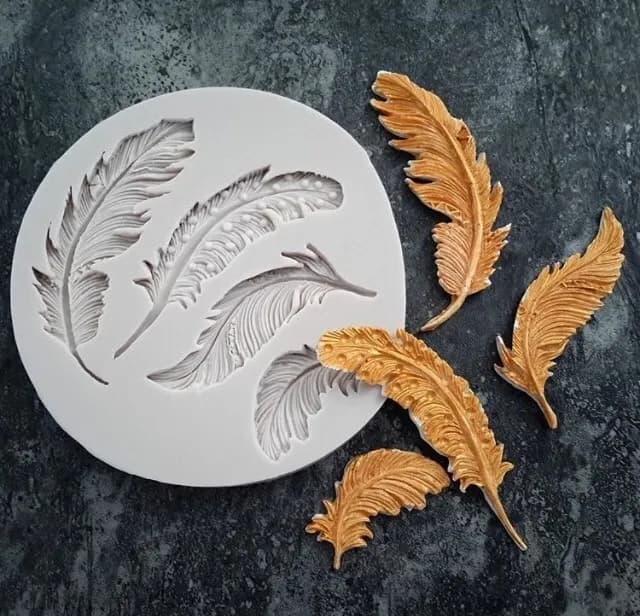 ECT 1703 Curved feathers mold