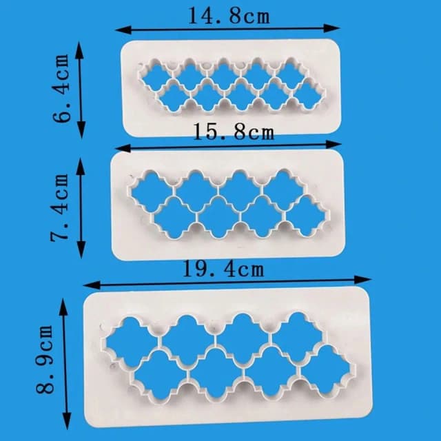 ECT 1746 Rhombic lattice cutter set