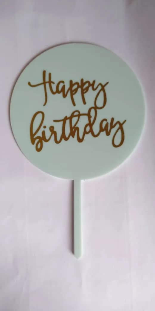 ECT 1844 Sky Blue HBD Topper image 1