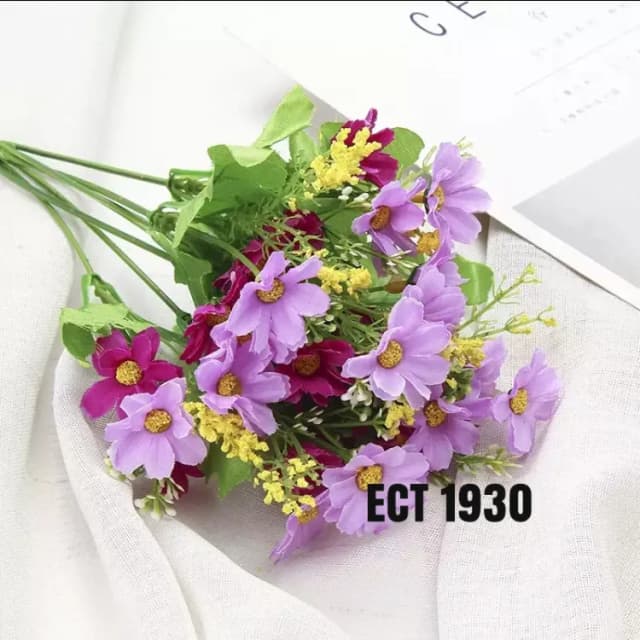 ECT 1930 Lilac and Magenta daisy flower