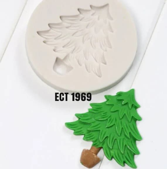 ECT 1969 Christmas tree silicone mold
