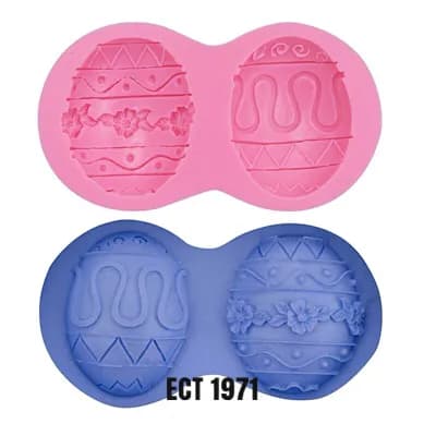 ECT 1971 Decorative eggs silicone mold