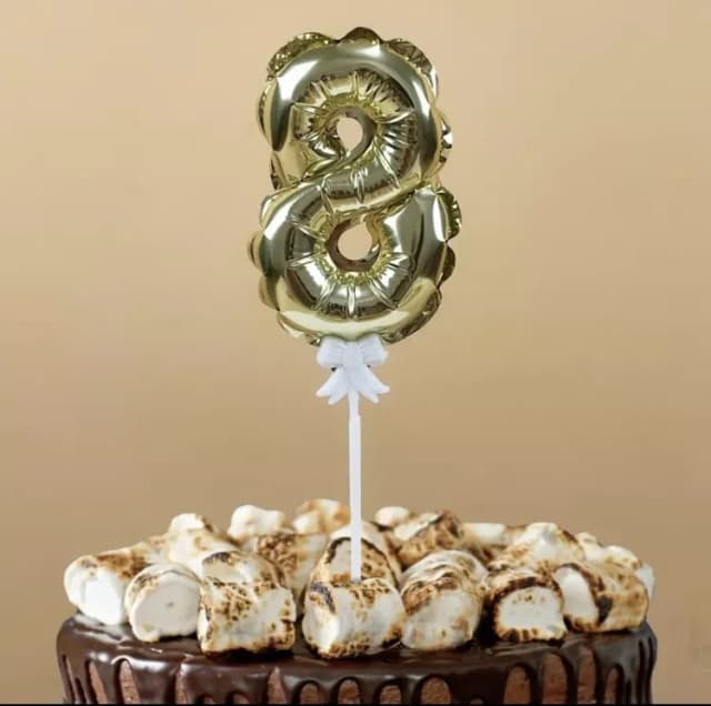 ECT 2083 Foil Cake Balloon #8
