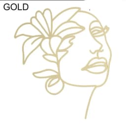 ECT 2907 ACRYLIC topper GOLD thumbnail 1