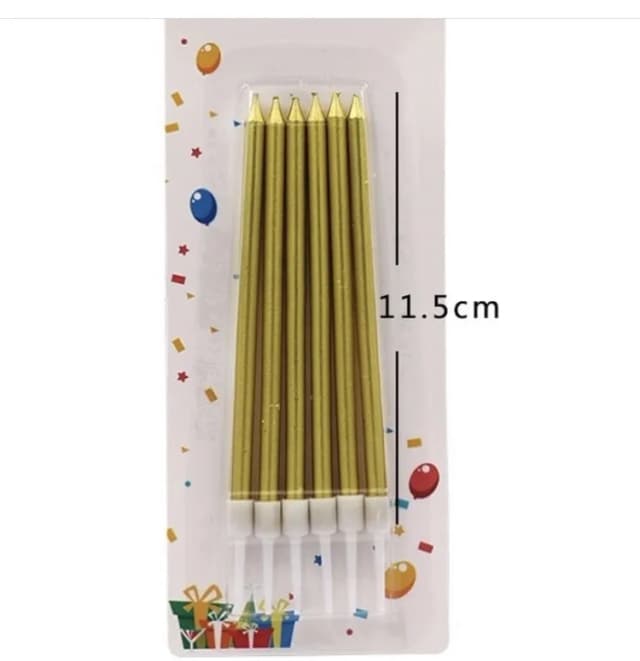 ECT 4922 6pcs long candle