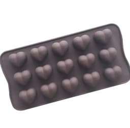 ECT 4954 Plain Heart Chocolate mold thumbnail 1